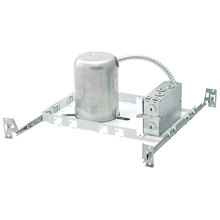 Nora NHIC-4LMRAT/6WEM - 4" IC, AT LED Dedicated New Construction Housing, 120-277V, 0-10V dimming, w/ Emergency Battery
