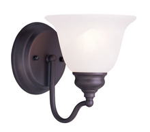 Livex Lighting 1351-07 - 1 Light Bronze Bath Light