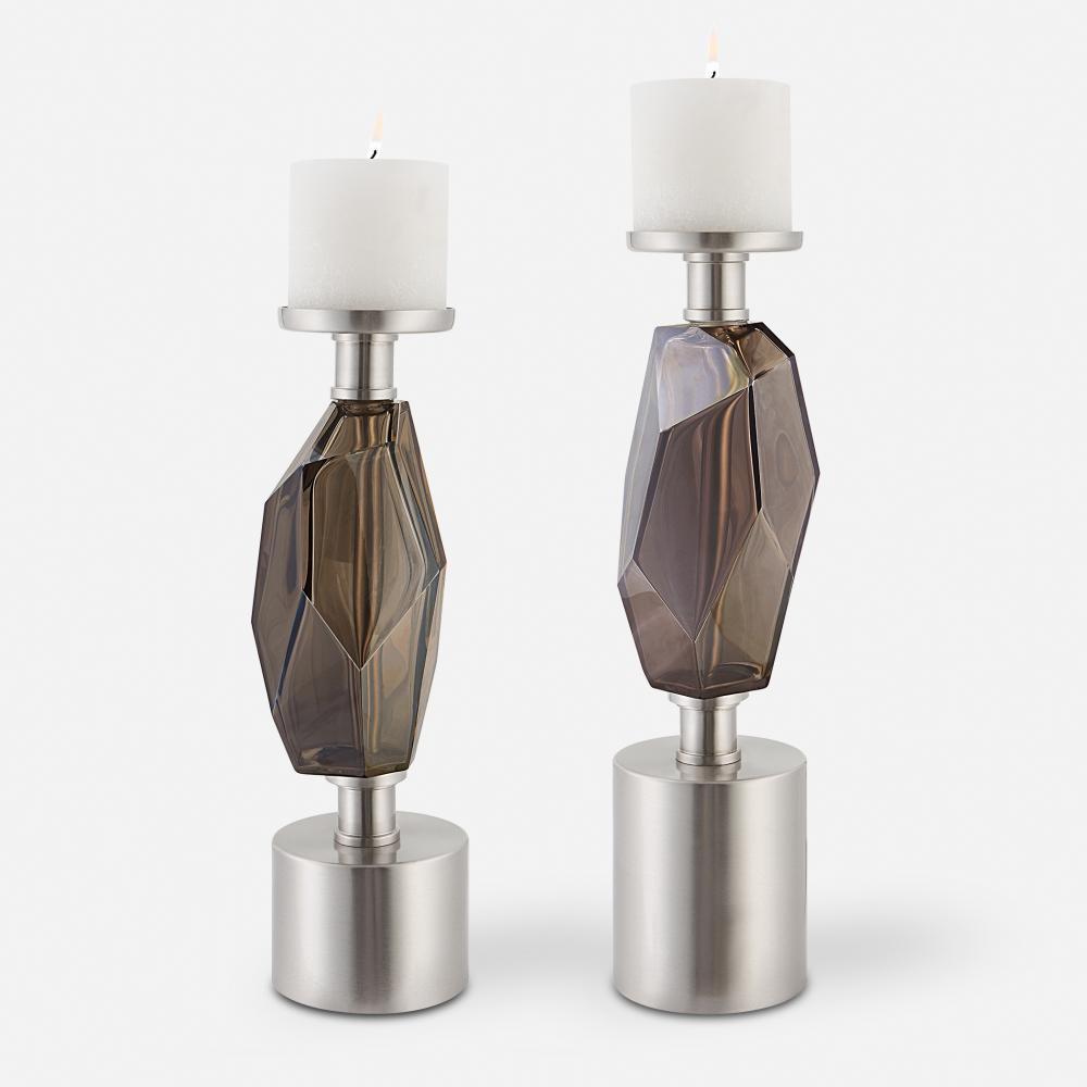 Uttermost Ore Candleholders, S/2