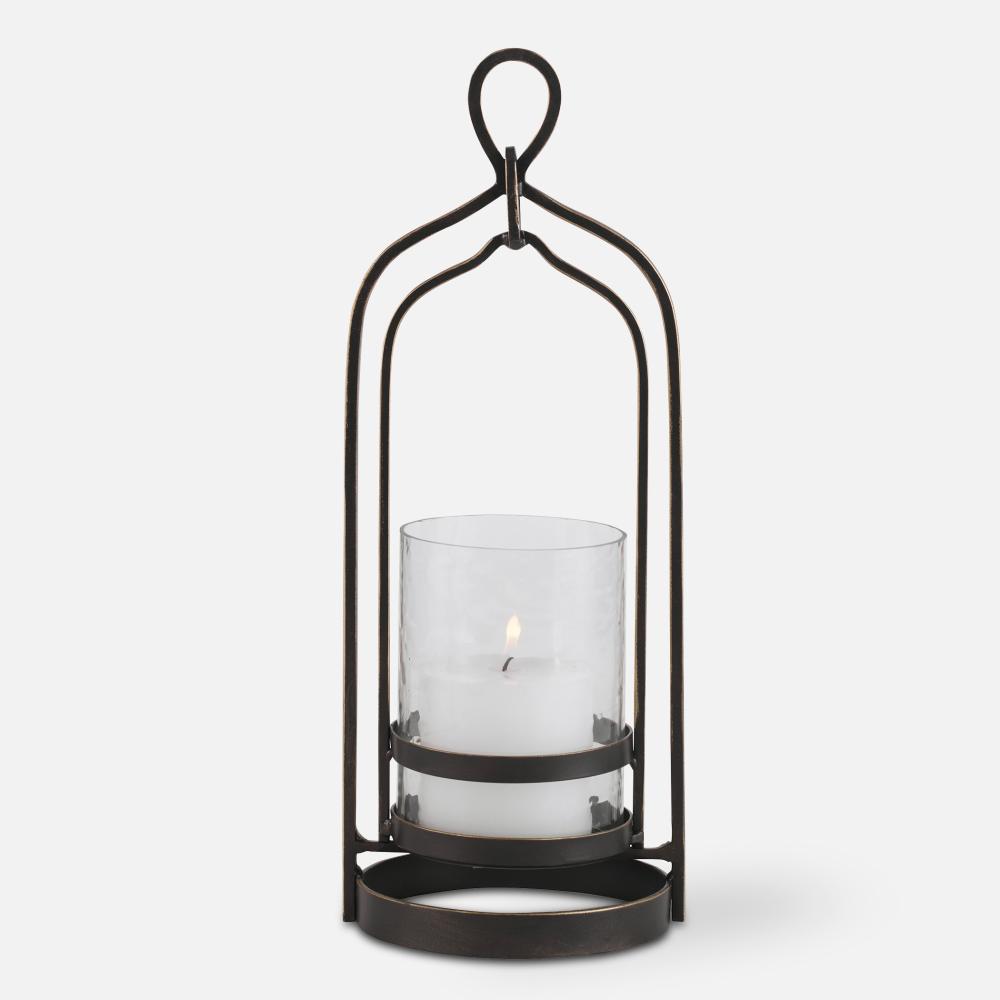 Uttermost Shepherd Candleholder, Bronze