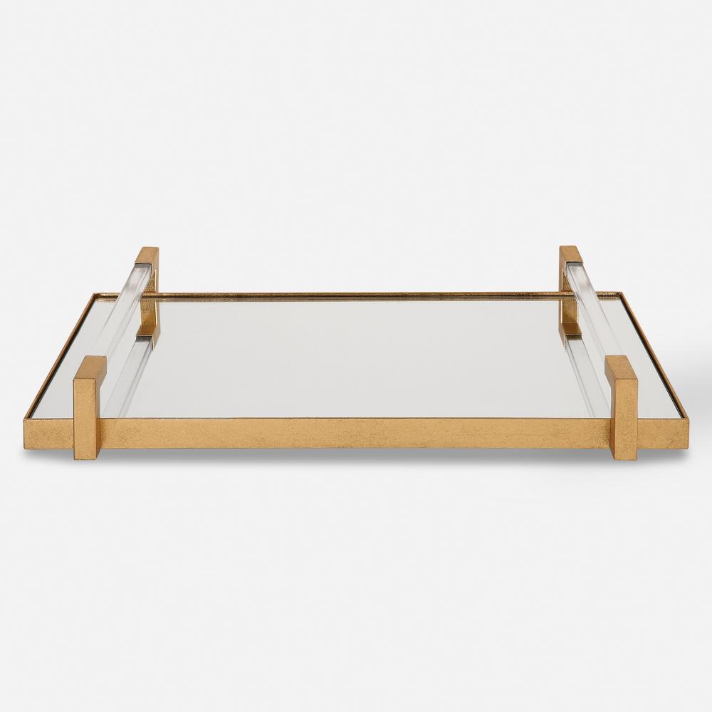 Uttermost Deki Tray, Gold
