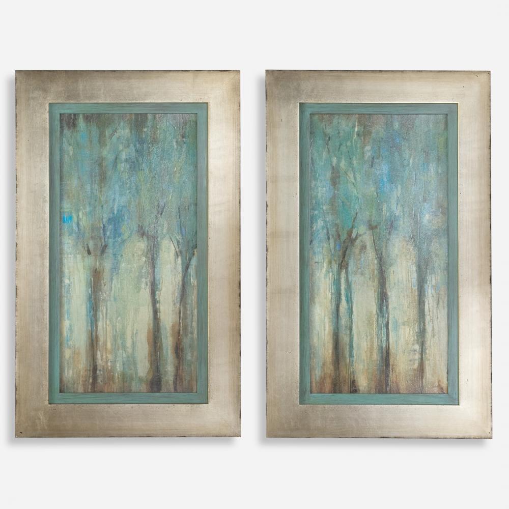 Uttermost Whispering Wind Oil Reproductions, S/2