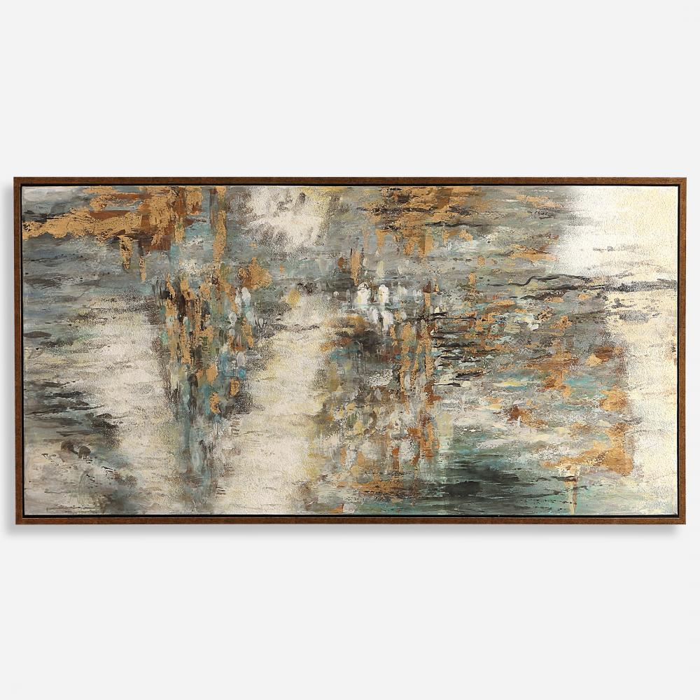 Uttermost Behind The Falls Hand Painted Canvas