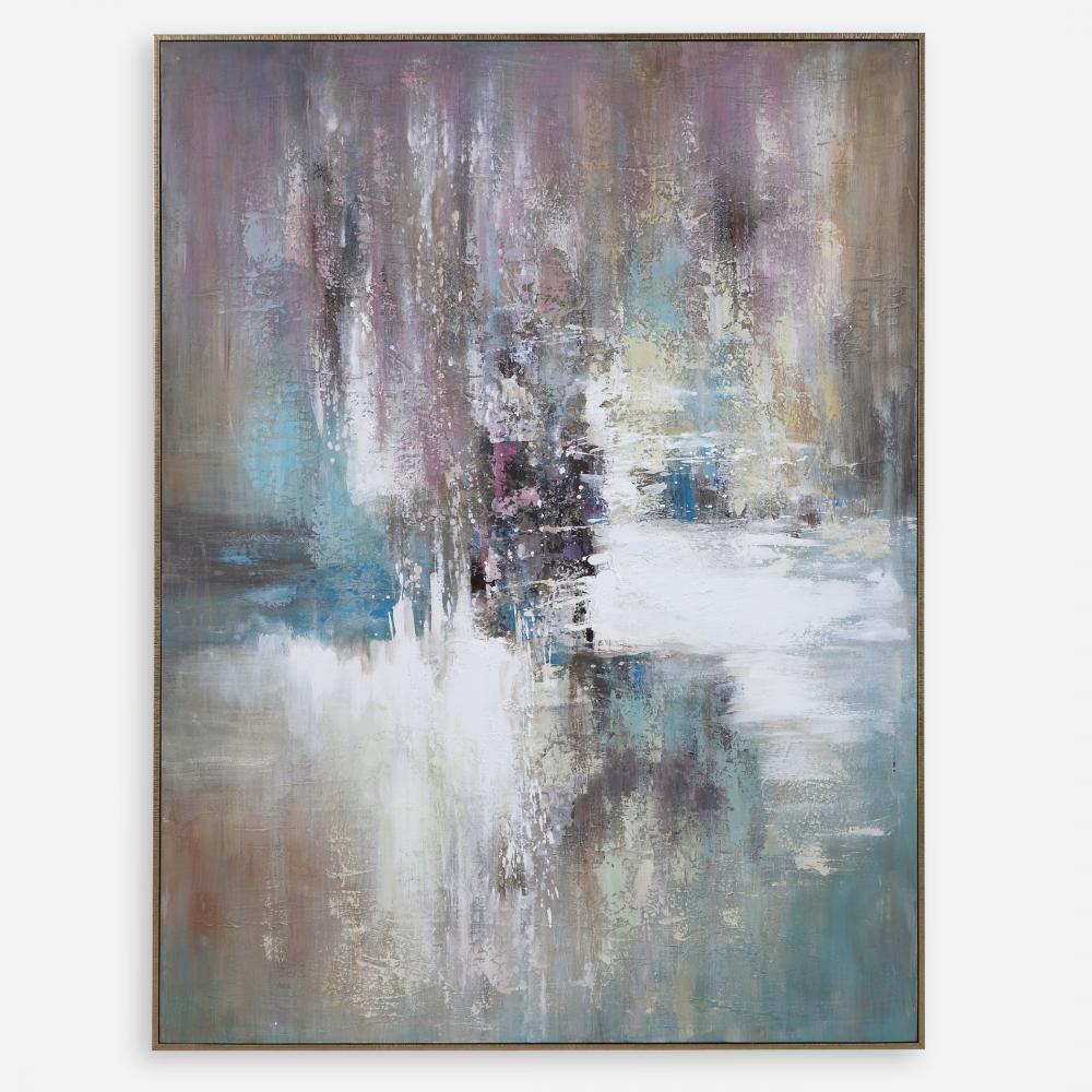 Uttermost Elevation Hand Painted Canvas