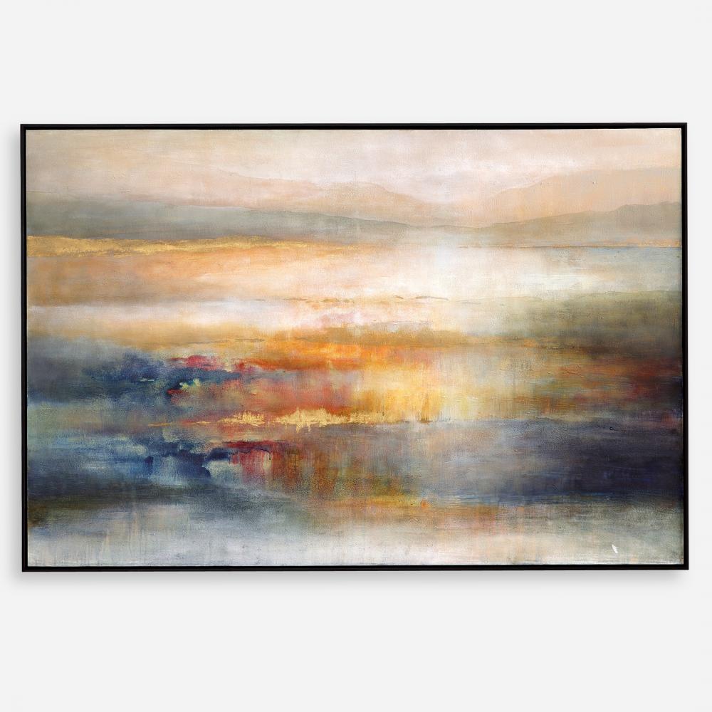 Uttermost Seafaring Dusk Hand Painted Canvas