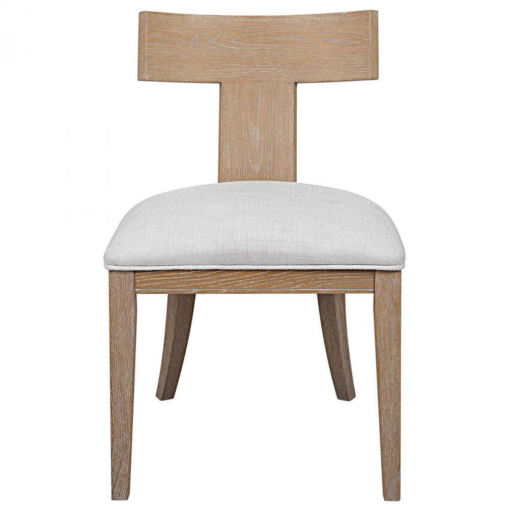 Uttermost Idris Armless Chair, Natural
