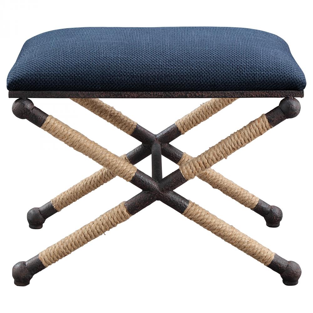 Uttermost Firth Small Bench, Navy