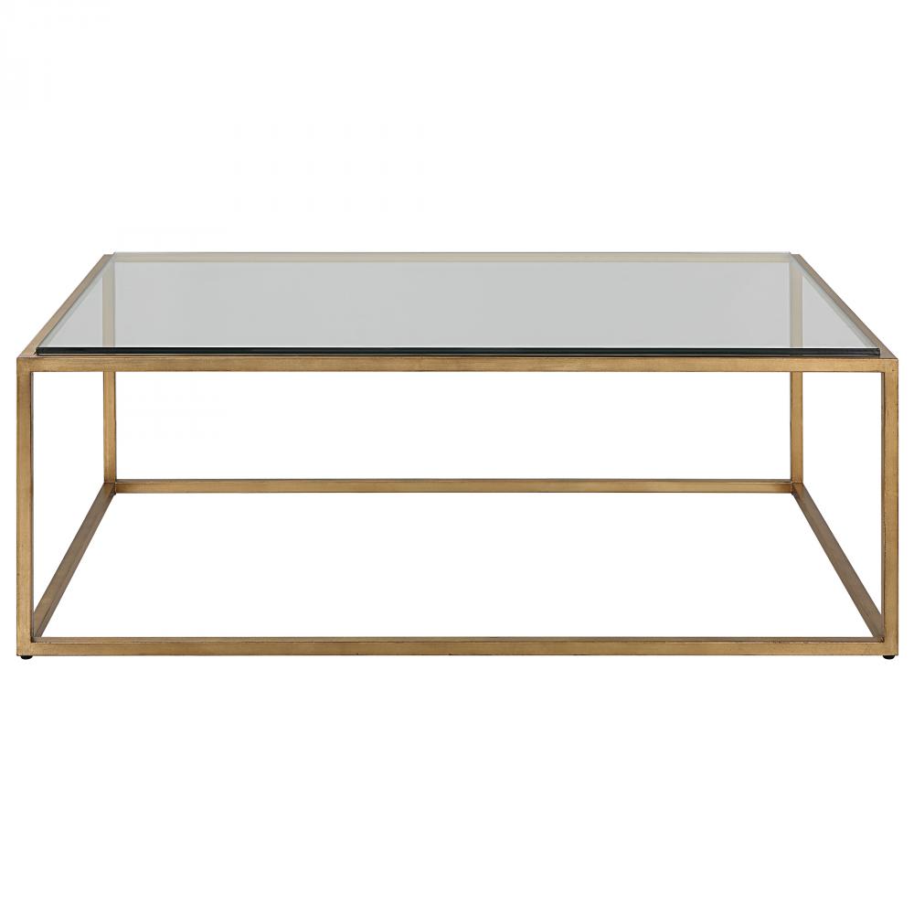 Uttermost Bravura Coffee Table, Gold