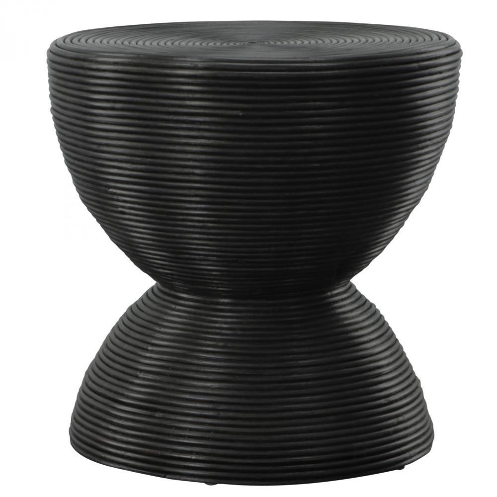 Uttermost Bongo Side Table, Black