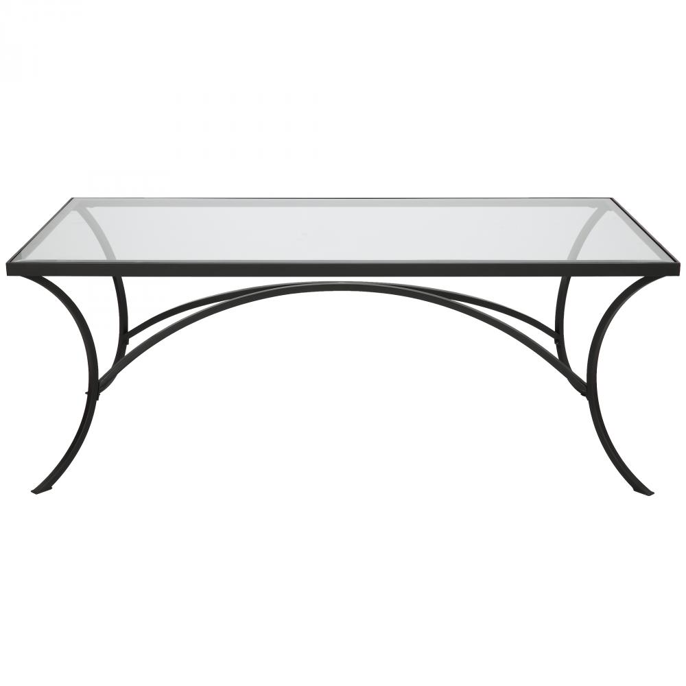 Uttermost Alayna Coffee Table, Black