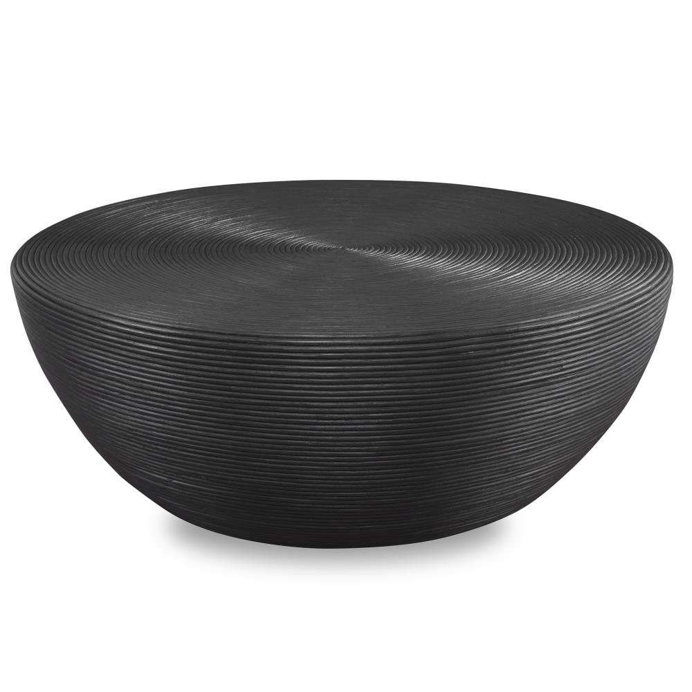 Uttermost Bongo Coffee Table, Black