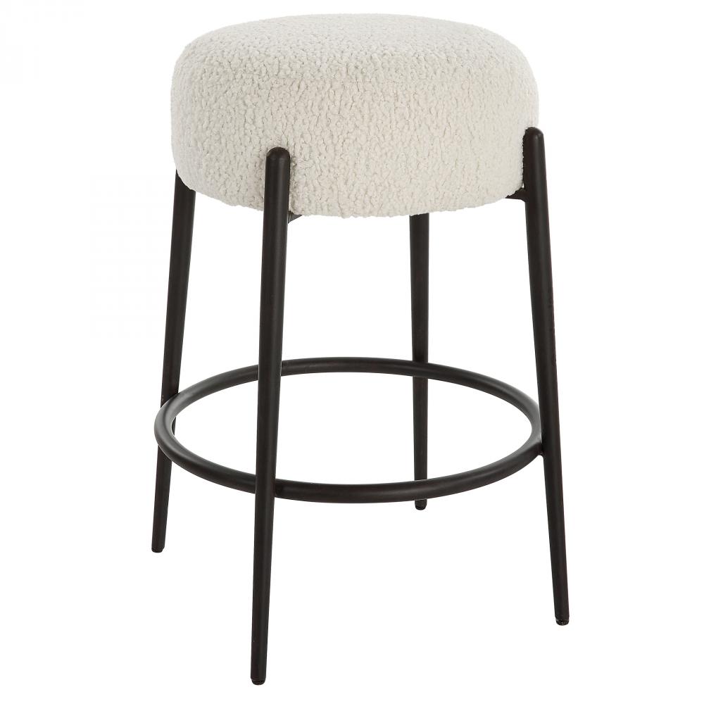 Uttermost Arles Counter Stool, Black