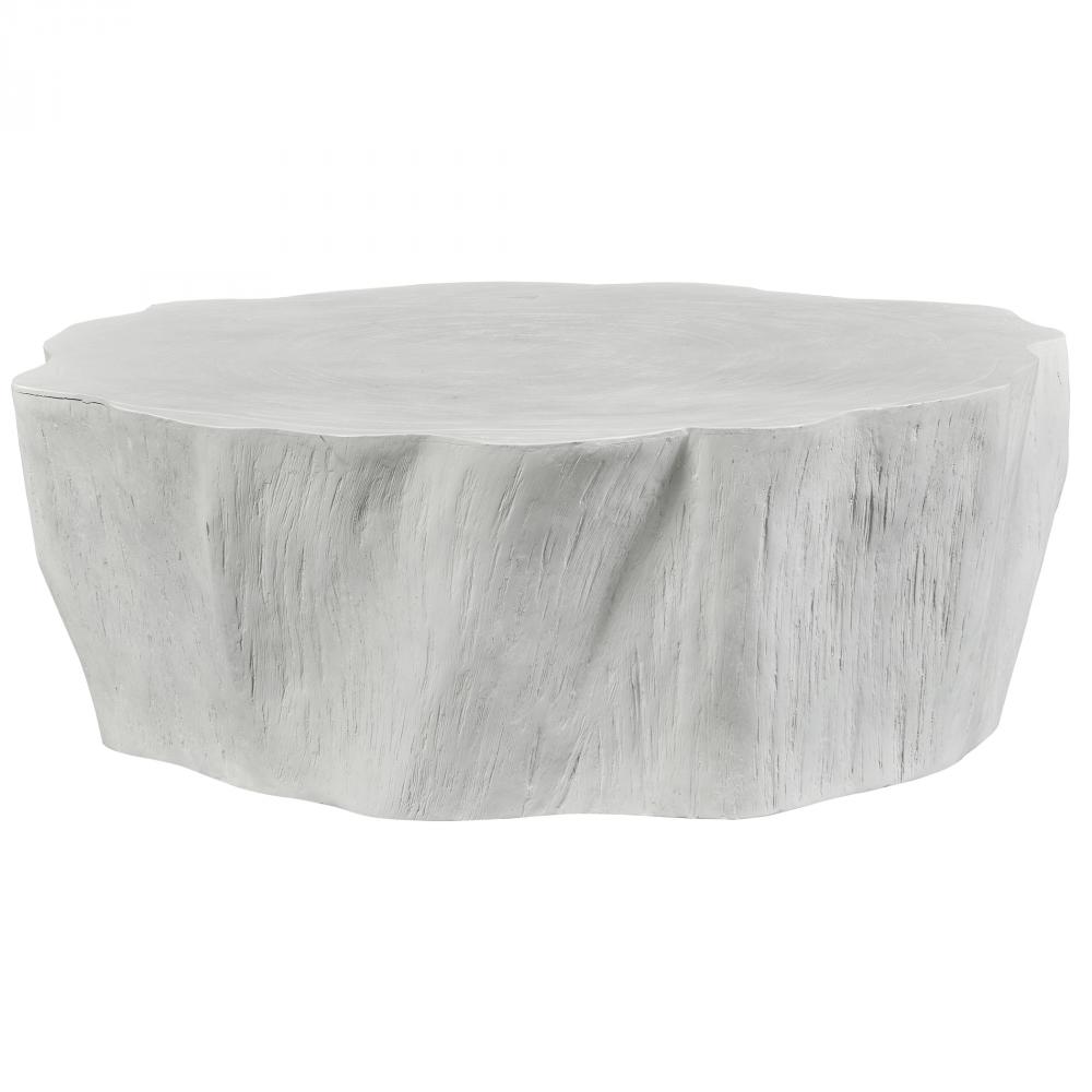 Uttermost Woods Edge Coffee Table, White
