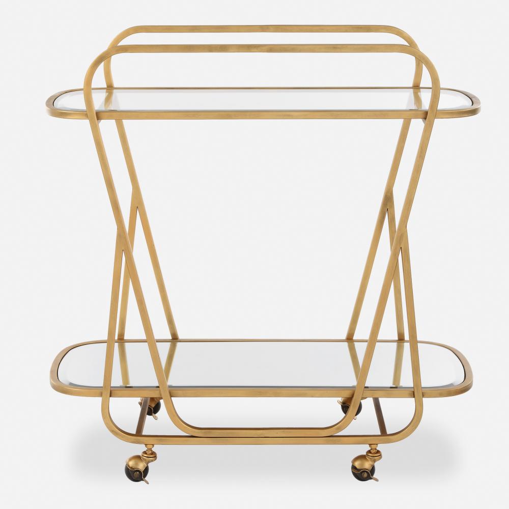 Uttermost Swain Serving Cart