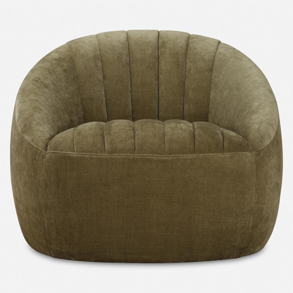 Uttermost Narrows Swivel Chair