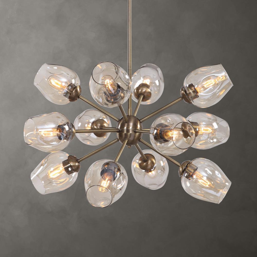 Uttermost Chet, 12 Lt. Chandelier