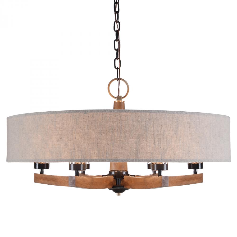 Uttermost Woodall, 6 Lt. Chandelier