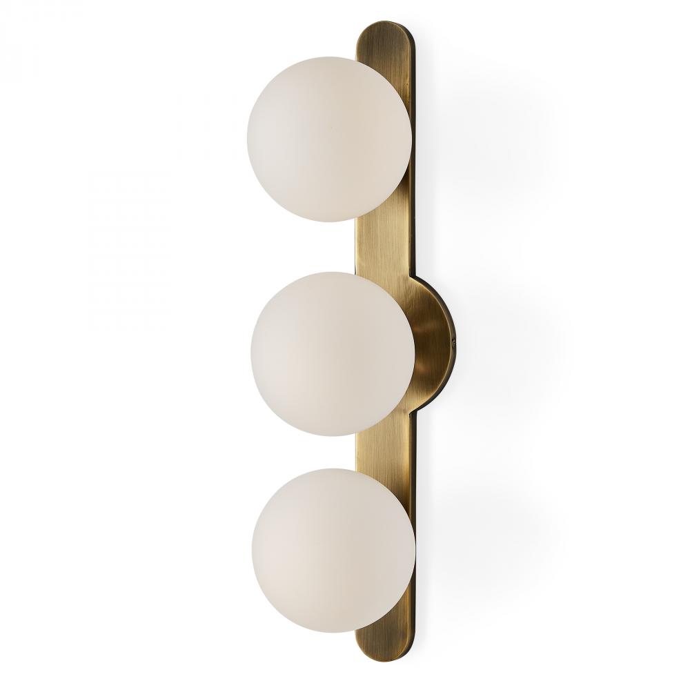 Uttermost Droplet, 3 Lt Sconce