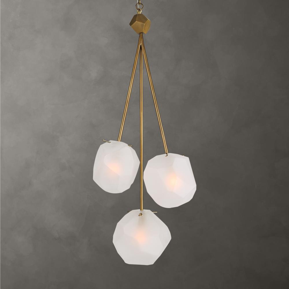 Uttermost Geodesic, 3 Lt Pendant