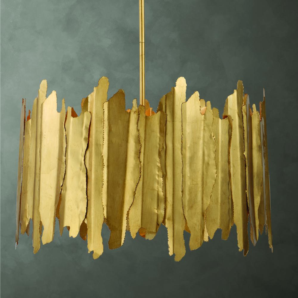 Uttermost Golden Gate, 8 Lt Pendant