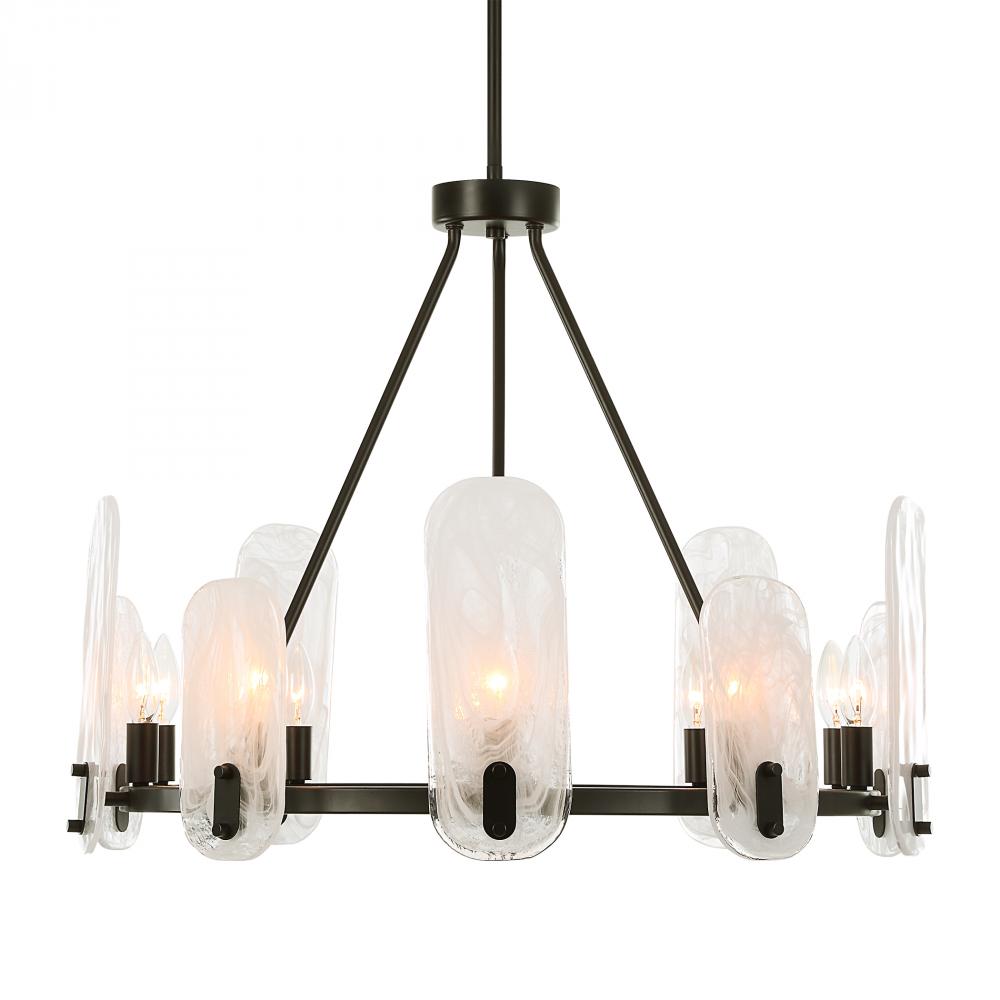 Uttermost Ellipse, 10 Lt Chandelier
