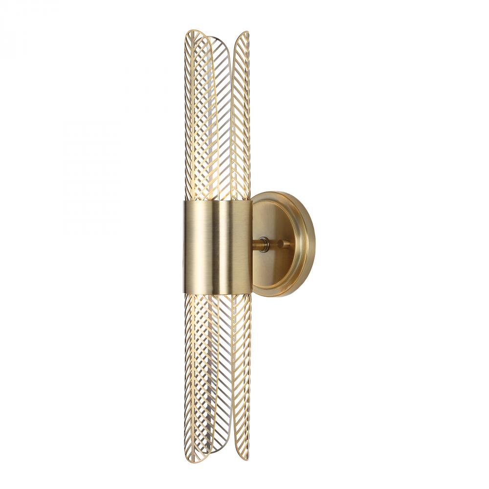 Uttermost Cret, 2 Lt LED sconce