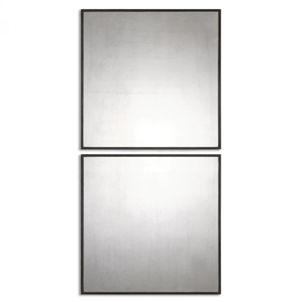 Uttermost Matty Square Mirrors, S/2