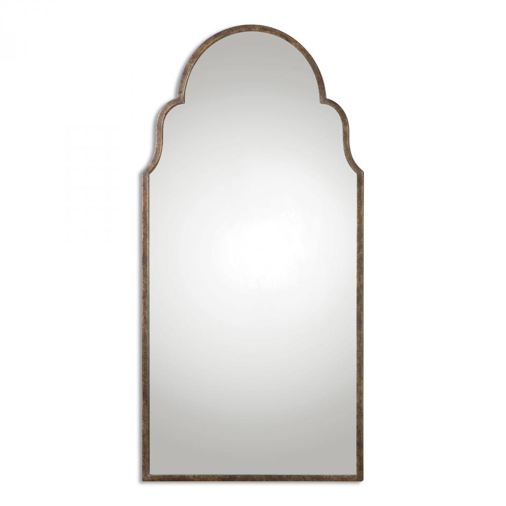 Uttermost Brayden Tall Arch Mirror, Bronze