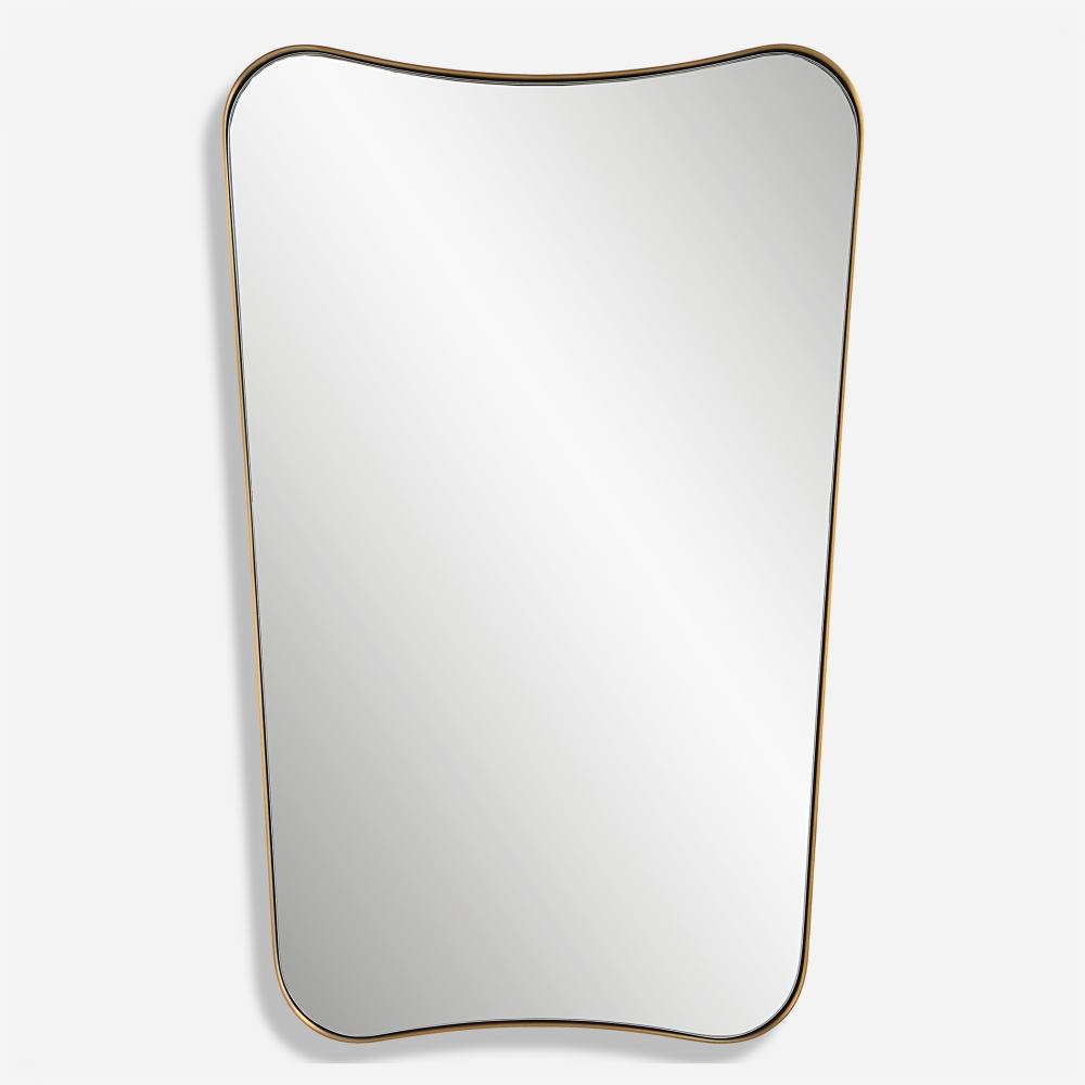 Uttermost Belvoir Mirror, Brass