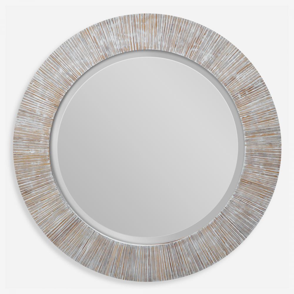 Uttermost Repose Round Mirror