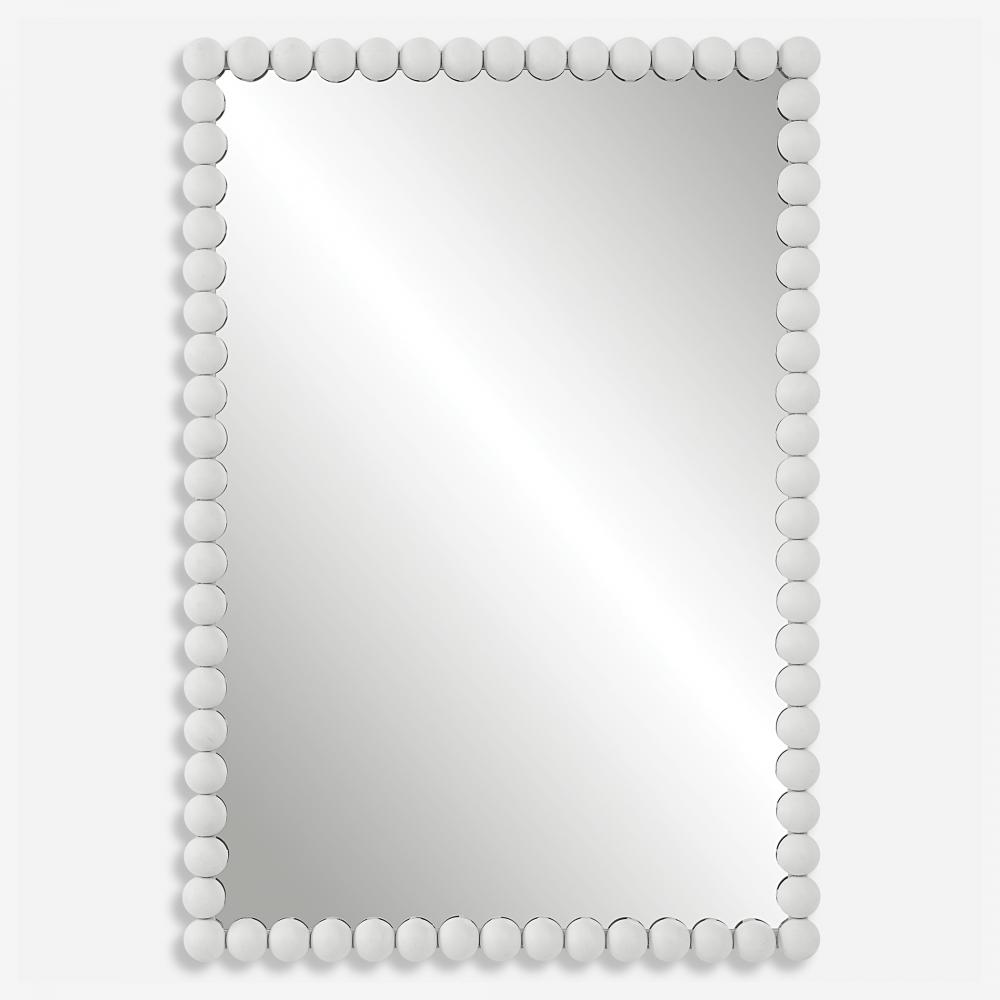 Uttermost Serna Vanity Mirror, White