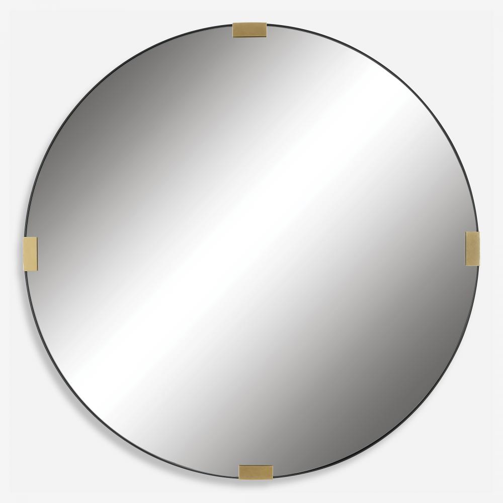 Uttermost Clip Round Mirror