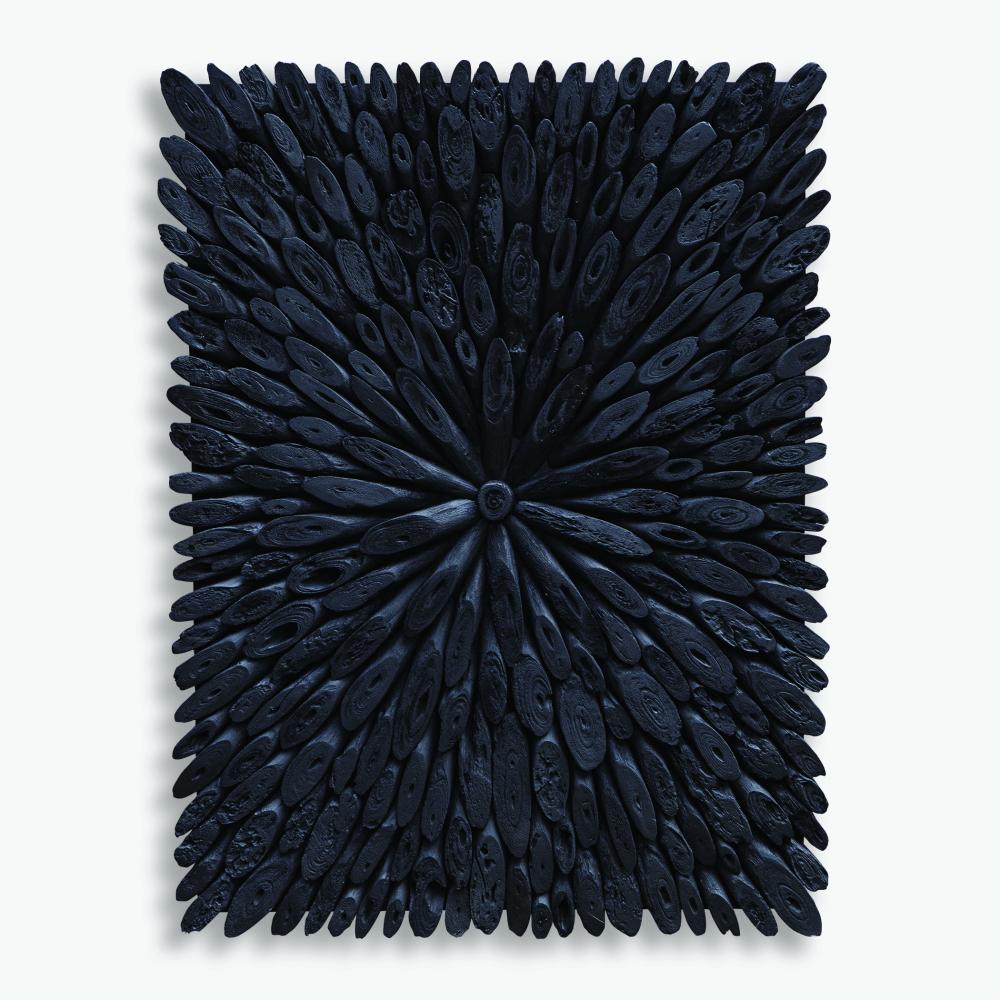 Uttermost Bahama Wood Wall Decor, Black