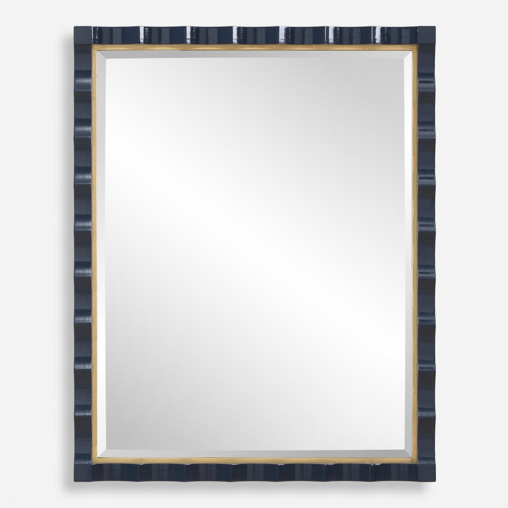 Uttermost Gulf Mirror, Navy
