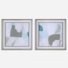 Uttermost 32268 - Uttermost Mist Shapes Framed Prints, S/2