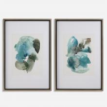 Uttermost 32291 - Uttermost Blueprints Framed Prints, S/2