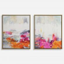 Uttermost 32296 - Uttermost Color Theory Framed Canvases, S/2