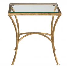 Uttermost 24641 - Uttermost Alayna End Table, Gold