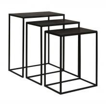 Uttermost 25040 - Uttermost Coreene Nesting Tables, Black, S/3