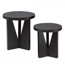 Uttermost 25467 - Uttermost Nadette Nesting Tables, Espresso, S/2