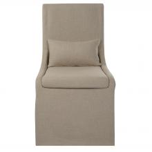 Uttermost 23727 - Uttermost Coley Tan Armless Chair