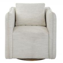 Uttermost 23729 - Uttermost Corben Swivel Chair, White
