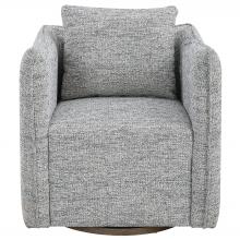 Uttermost 23820 - Uttermost Corben Swivel Chair, Blue