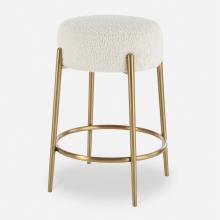 Uttermost 23810 - Uttermost Arles Counter Stool, Brass