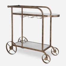 Uttermost 50016 - Uttermost Carrinho Bar Cart