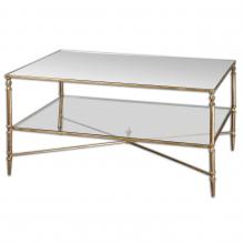 Uttermost 24276 - Uttermost Henzler Coffee Table, Gold