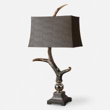 Uttermost 27960 - Uttermost Stag Horn Table Lamp, Dark