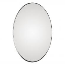 Uttermost 09354 - Uttermost Pursley Oval Mirror, Nickel