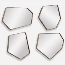 Uttermost 09616 - Uttermost Linneah Mirrors, Gold, S/4