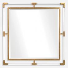 Uttermost 09714 - Uttermost Balkan Square Mirror, Gold